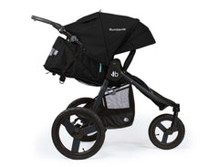 Bumbleride Speed Jogging Stroller Matte Black Profile View