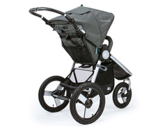 Bumbleride Speed Jogging Stroller Dawn Grey Rear View