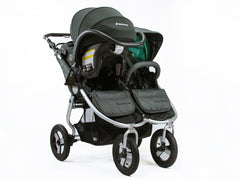 Bumbleride Indie Twin With Single Maxi Cosi Infant Seat and Adapter